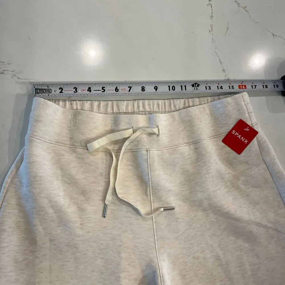 NWT Spanx Air Essentials‎ Cropped Wide Leg Pants Cream Size 1X - Picture 9 of 12